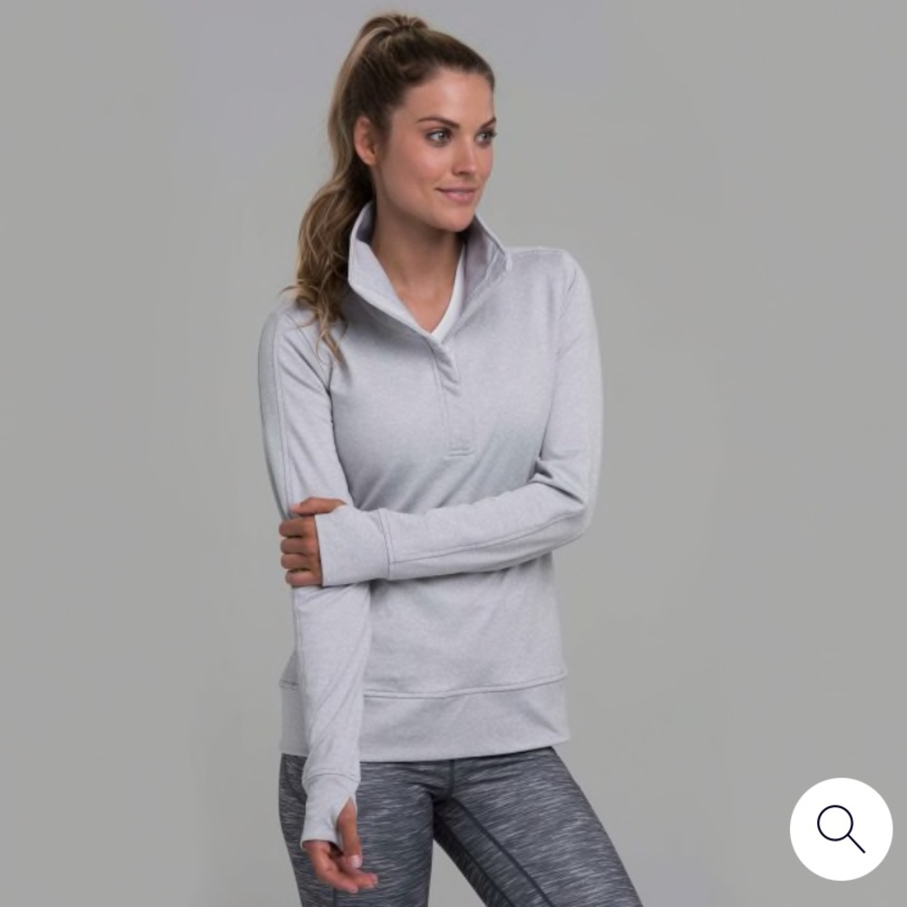 Zero Restriction Sutton Snap Mock NWT